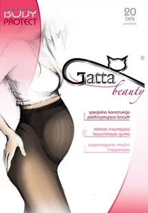RAJSTOPY GATTA BODY PROTECT 20 (kolor Beige, rozmiar 2) - Rajstopy - miniaturka - grafika 1