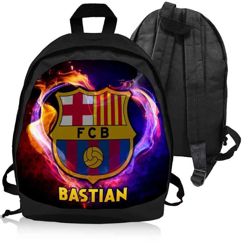 Plecak Personalizowany FC BARCELONA BARCA NADRUK IMIĘ - Idealny na Prezent!