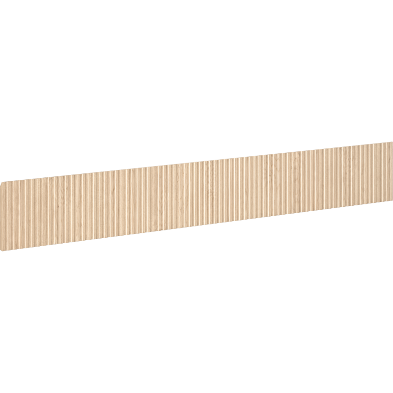 Mexen Rivel front ryflowany do korpusu szafki łazienkowej 120 x 20 cm, dąb - 91A20-1200-235-1-81