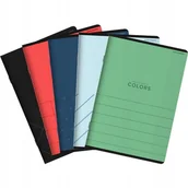 Zeszyty szkolne - ZESZYT A5 96K KRATKA MARGINES LAMIN. TOP 2000 COLORS MIX WZORÓW 1szt. - miniaturka - grafika 1