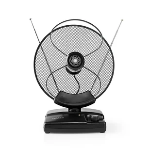 Nedis ANIR2503BK700 antena telewizyjna Wewnętrzna - Anteny TV - miniaturka - grafika 1