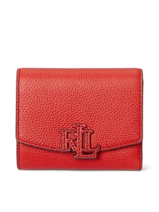 LAUREN RALPH LAUREN Mały Portfel Damski 432966782007 Czerwony - Portfele - miniaturka - grafika 1