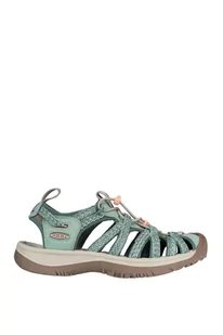 SANDAŁY WHISPER WOMEN-GRANITE GREEN-PEACH PARFAIT - Sandały damskie - miniaturka - grafika 1