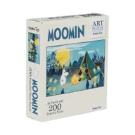 Puzzle - Puzzle artystyczne Muminki niebiskie 200el - puzzle - miniaturka - grafika 1