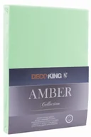 Prześcieradła - DecoKing Jersey/AMBER/MINT/220-240x220+30 - miniaturka - grafika 1