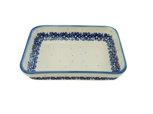 Ceramiczne naczynie do zapiekania małe Ceramika Bolesławiec - Brytfanny - miniaturka - grafika 1