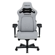 Fotele gamingowe - Fotel gamingowy Kaiser 4 L Anda Seat materiałowy szary - miniaturka - grafika 1