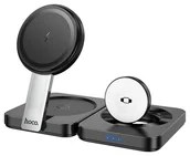 Ładowarki do telefonów - Hoco 3w1 15W CQ11 czarna - miniaturka - grafika 1