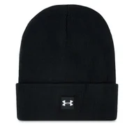 Czapki męskie - Czapka Under Armour Halftime Cuff 1373155-001 Czarny - miniaturka - grafika 1