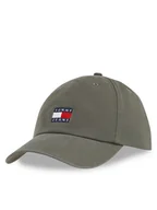 Czapki i chusty sportowe męskie - Tommy Jeans Czapka z daszkiem Tjm Heritage Cap AM0AM12020 Zielony - miniaturka - grafika 1