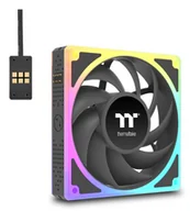 Wentylatory komputerowe - Thermaltake CL-F212-PL14SW-A system chłodzenia komputerów Obudowa komputera Wentylator 14 cm Czarny 3 szt. - miniaturka - grafika 1