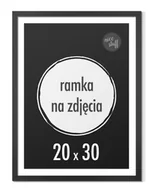 Ramki na zdjęcia - Ramka na zdjęcia 20x30 cm Ramki 30x20 czarna stojąca z nóżką - miniaturka - grafika 1