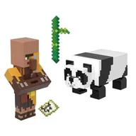 Figurki dla dzieci - Minecraft Figurki podstawowe 2-pak + akcesor HTL89 - miniaturka - grafika 1