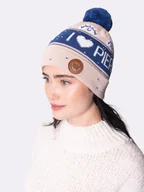 Czapki damskie - I Love Pierogi / Czapka Zimowa - miniaturka - grafika 1