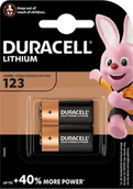 Baterie i akcesoria - Duracell 2x BATERIA DURACELL CR123 DL123 CR123A 123 PHOTO - miniaturka - grafika 1