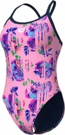 Stroje kąpielowe - Arena Damski Strój kąpielowy WOMEN'S ARENA ROSE TEXTURE SWIMSUIT XCROSS BACK - miniaturka - grafika 1