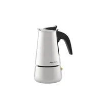 Zaparzacze i kawiarki - Kawiarka do espresso stal Lungo na 4 filiżanki indukcja - miniaturka - grafika 1