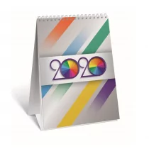 Top 2000 Kalendarz 2020 biurkowy pionowy OXFORD - Kalendarze - miniaturka - grafika 1
