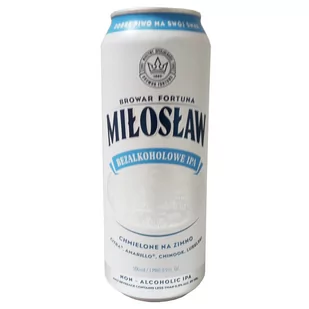 Browar Fortuna - Miłosław Bezalkoholowe IPA - Napoje gazowane - miniaturka - grafika 1