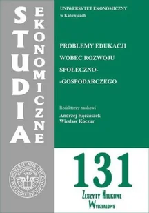 Problemy edukacji wobec rozwoju społeczno gospodarczego - Ekonomia - miniaturka - grafika 1