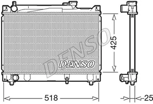 Chłodnica, układ chłodzenia silnika Denso DRM47030 - Układ chłodzenia - akcesoria - miniaturka - grafika 1