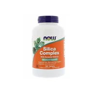 Włosy, skóra, paznokcie - NOW FOODS NOW Silica Complex With Horsetail Extract 180tabs - miniaturka - grafika 1