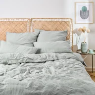 Pościel dla dzieci - Blumtal pościel dziecięca 100x135cm bawełna - muślinowa pościel dziecięca 100x135 cm + poszewka na poduszkę 40x60 cm niebieska - miniaturka - grafika 1