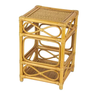 Rattaneo Coral S132 Stolik Miód Rattan Naturalny - Ławy i stoliki kawowe - miniaturka - grafika 1