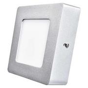 Lampy sufitowe - EMOS Emos * panel LED zm6222 ceili S 6 W NW IP20, aluminium, srebrny, 12,8 x 12,8 x 4 cm *ZM6222 - miniaturka - grafika 1