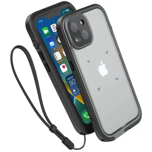 Catalyst Etui wodoszczelne Total Protection do iPhone 14 czarno-półprzeźroczyste - Etui i futerały do telefonów - miniaturka - grafika 1