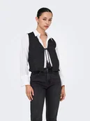 Koszulki i topy damskie - ONLY Top w kolorze czarnym - miniaturka - grafika 1