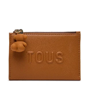 Etui na karty kredytowe TOUS Brenda 2002106145 Brązowy - Etui na dokumenty i karty - miniaturka - grafika 1