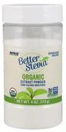 Zdrowa żywność - NOW Foods - Better Stevia, Organic, Proszek, 113g - miniaturka - grafika 1