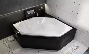 Riho Winnipeg wanna wielokątna 145x145cm z hydromasażem Air B010007005 - Wanny z hydromasażem - miniaturka - grafika 2