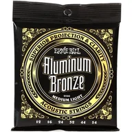 Struny gitarowe  - Ernie Ball 2566 Aluminium struny do gitary akustycznej 12-54 - miniaturka - grafika 1