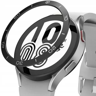 Ringke Bezel Styling etui ramka koperta pierścień Samsung Galaxy Watch 5 40mm / 4 40mm czarny (stal nierdzewna) (GW4-40-15) - Akcesoria do smartwatchy - miniaturka - grafika 1