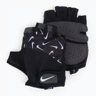 Rękawiczki sportowe damskie - Rękawiczki treningowe damskie Nike Gym Elemental Printed black/white - miniaturka - grafika 1