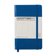 Notesy i bloczki - Leuchtturm, Notes Pocket, 185 stron, gładki, niebieski - miniaturka - grafika 1