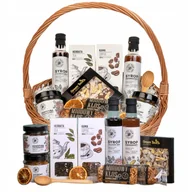 Herbata - Kosz Prezentowy Wiklinowy Zestaw Herbata Czekolada Na Urodziny Ślub - miniaturka - grafika 1