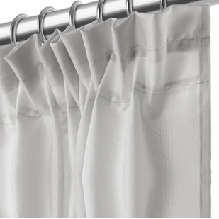 Szara Zasłona Gotowa Do Salonu Na Taśmie 140x270 VIVA - Zasłony - miniaturka - grafika 1