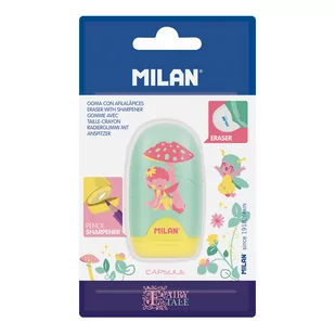 Temperówko - gumka MILAN CAPSULE FAIRY TALE na blistrze - Temperówki - miniaturka - grafika 1