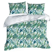 Pościel - Komplet pościeli EUROFIRANY Tropical, bawełniany, 220x200 cm, 3 elementowy - miniaturka - grafika 1