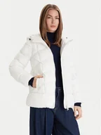 Kurtki damskie - Geox Kurtka zimowa Anylla W4628P T3144 F1680 Biały Regular Fit - miniaturka - grafika 1