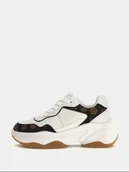 Trampki damskie - sneakers donna guess flthpy fal12 hapyy3 whibr - miniaturka - grafika 1