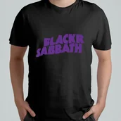 Koszulki męskie - Koszulka Z Nadrukiem T-shirt Black Sabbath Zespół Napis r. L #2 - miniaturka - grafika 1