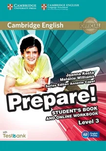 Cambridge English Prepare! 3 Student's Book - Joanna Kosta, Melanie Williams - Książki do nauki języka angielskiego - miniaturka - grafika 1