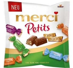 Storck MERCI PETITS 125 G CRUNCH COLLECTION - Bombonierki i czekoladki - miniaturka - grafika 1