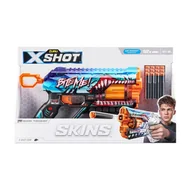 Zabawki militarne - X-SHOT Skins Griefer wyrzutnia 12 strzałek - Shark Thrasher Zuru - zabawka - miniaturka - grafika 1
