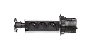 Gniazda Meblowe Wysuwane Z Blatu Orno Inox AE-1356 - Meble modułowe i akcesoria - miniaturka - grafika 2