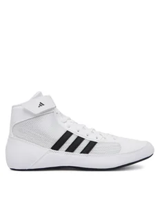 adidas Buty bokserskie HVC JP6120 Biały - Kimona, stroje i obuwie - miniaturka - grafika 1